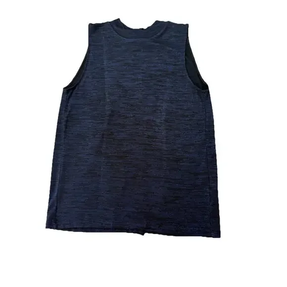 Rag & Bone Hudson Mock Neck Tank Top Petite Small Sleeveless Blue Minimalist - Picture 3 of 9